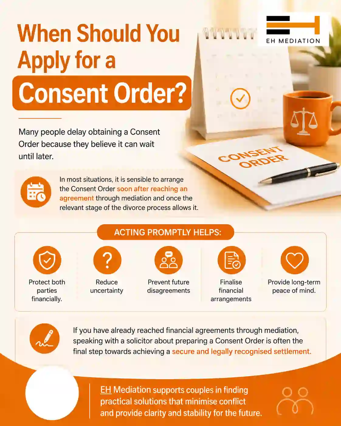 When Should You Apply for a Consent Order Hereford?